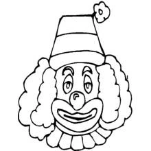 Clown (Careers and Professions) coloring page #91005 to print and color