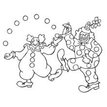 Clown (Careers and Professions) coloring page #91027 to print and color