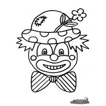 Clown (Careers and Professions) coloring page #91083 to print and color