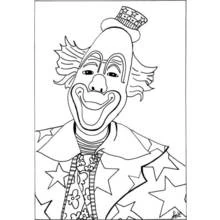 Clown (Careers and Professions) coloring page #91178 to print and color