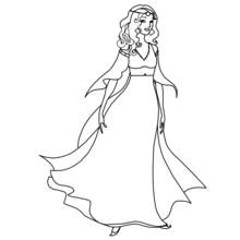 Dancer (Careers and Professions) coloring page #92154 to print and color
