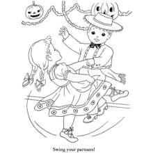 Dancer (Careers and Professions) coloring page #92179 to print and color