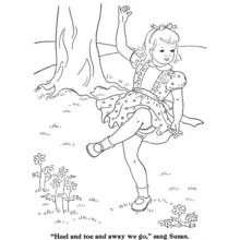 Dancer (Careers and Professions) coloring page #92264 to print and color