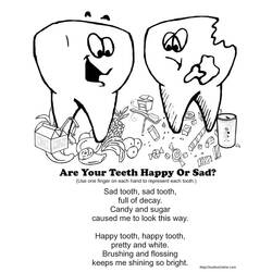 Coloring pages: Dentist - Free Printable Coloring Pages