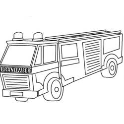 Firefighter (Careers and Professions) coloring page #105537 to print and color