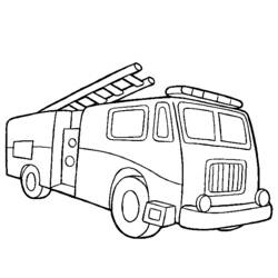 Firefighter (Careers and Professions) coloring page #105656 to print and color