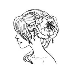 Coloring page: Hairdresser (Careers and Professions) #91249 - Free Printable Coloring Pages