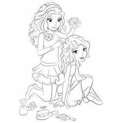 Coloring page: Hairdresser (Careers and Professions) #91251 - Free Printable Coloring Pages
