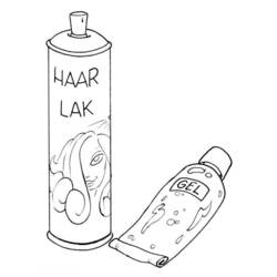 Coloring page: Hairdresser (Careers and Professions) #91297 - Free Printable Coloring Pages