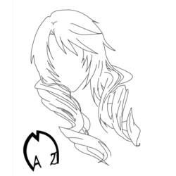 Coloring page: Hairdresser (Careers and Professions) #91302 - Free Printable Coloring Pages