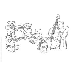 Musician (Careers and Professions) coloring page #102663 to print and color