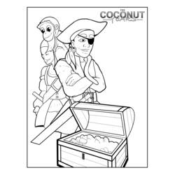 Pirate (Careers and Professions) coloring page #105308 to print and color