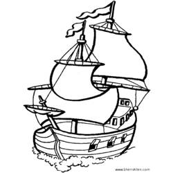 Pirate (Careers and Professions) coloring page #105341 to print and color