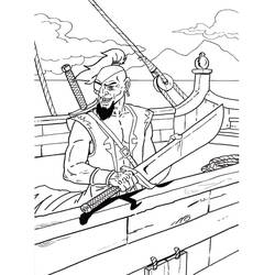 Pirate (Careers and Professions) coloring page #173333 to print and color
