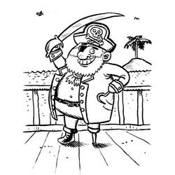 Pirate (Careers and Professions) coloring page #173353 to print and color