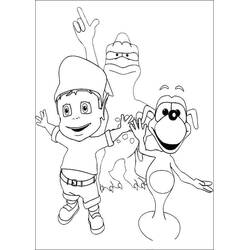 Adiboo (Cartoon Characters) coloring page #206094 to print and color