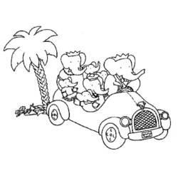 Babar (Cartoon Characters) coloring page #27865 to print and color