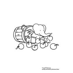 Babar (Cartoon Characters) coloring page #27890 to print and color