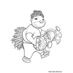 Babar (Cartoon Characters) coloring page #28079 to print and color