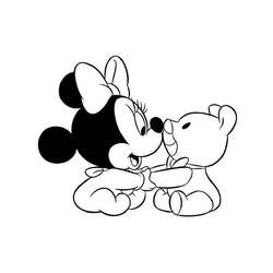 Baby Disney (Cartoon Characters) coloring page #198186 to print and color