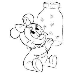 Baby Disney (Cartoon Characters) coloring page #198187 to print and color
