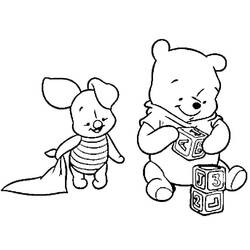 Baby Disney (Cartoon Characters) coloring page #198198 to print and color