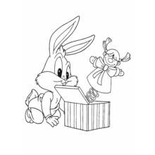 Baby Looney Tunes (Cartoon Characters) coloring page #26524 to print and color