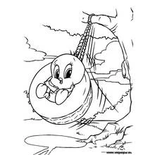 Coloring page: Baby Looney Tunes (Cartoon Characters) #26548 - Free Printable Coloring Pages