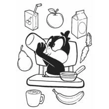 Baby Looney Tunes (Cartoon Characters) coloring page #26627 to print and color