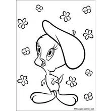 Coloring page: Baby Looney Tunes (Cartoon Characters) #26635 - Free Printable Coloring Pages