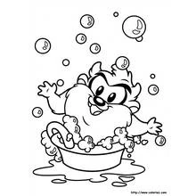 Baby Looney Tunes (Cartoon Characters) coloring page #26703 to print and color