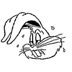 Coloring page: Bugs Bunny (Cartoon Characters) #26446 - Free Printable Coloring Pages