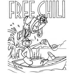 Coloring page: Bugs Bunny (Cartoon Characters) #26500 - Free Printable Coloring Pages