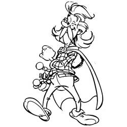Coloring pages: Cacofonix - Free Printable Coloring Pages