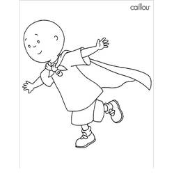 Caillou (Cartoon Characters) coloring page #178526 to print and color