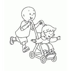 Caillou (Cartoon Characters) coloring page #178532 to print and color