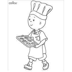 Caillou (Cartoon Characters) coloring page #178535 to print and color