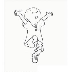 Caillou (Cartoon Characters) coloring page #178538 to print and color