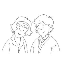 Caillou (Cartoon Characters) coloring page #36218 to print and color