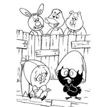 Calimero (Cartoon Characters) coloring page #35905 to print and color
