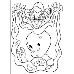 Casper (Cartoon Characters) coloring page #203188 to print and color