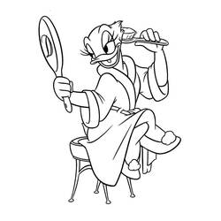 Coloring pages: Daisy Duck - Free Printable Coloring Pages
