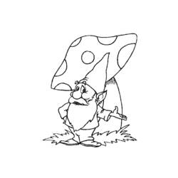 Coloring pages: David, the Gnome - Free Printable Coloring Pages