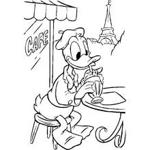 Donald Duck (Cartoon Characters) coloring page #30133 to print and color