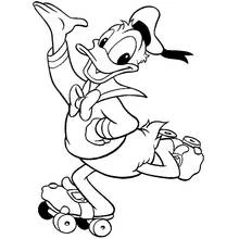 Donald Duck (Cartoon Characters) coloring page #30135 to print and color