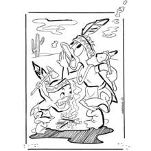 Donald Duck (Cartoon Characters) coloring page #30144 to print and color
