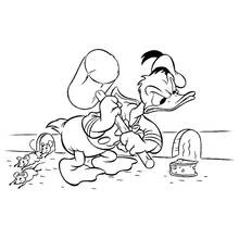 Donald Duck (Cartoon Characters) coloring page #30150 to print and color