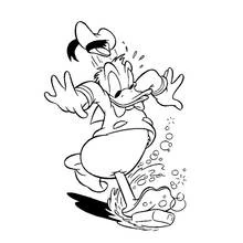 Donald Duck (Cartoon Characters) coloring page #30187 to print and color