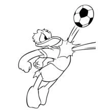 Donald Duck (Cartoon Characters) coloring page #30190 to print and color