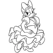 Donald Duck (Cartoon Characters) coloring page #30397 to print and color